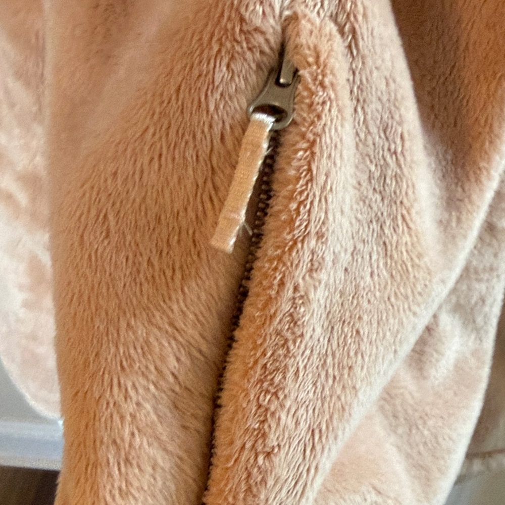 The North Face Osito Full-Zip High-Pile Fleece Jacket Rose Pink XL - Picture 4 of 7